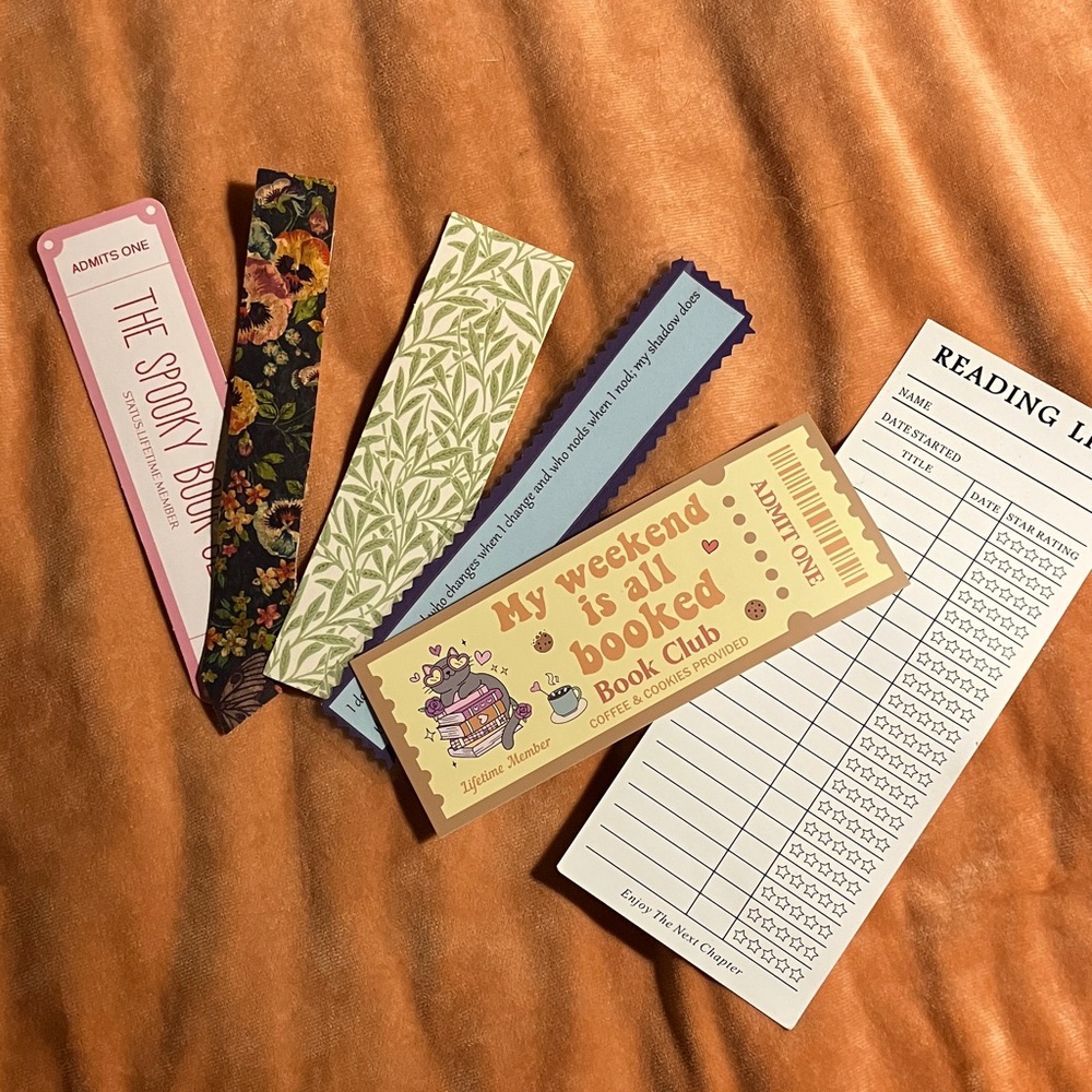 Colorful Bookmark Set